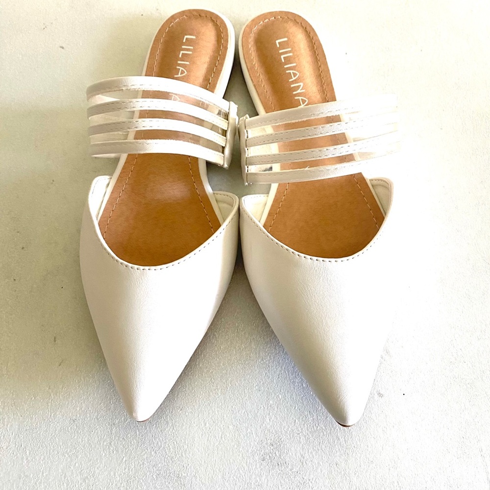 LILIANA Alda mesh slide white - various - Picture 4 of 10